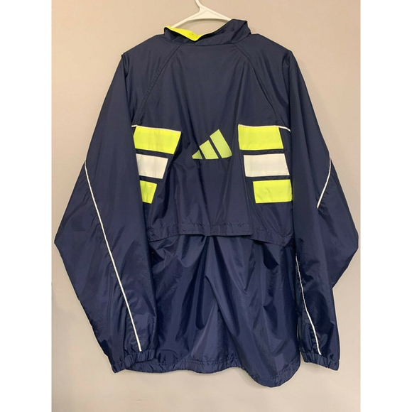 Adidas Windbreaker Mens Large Rn 88387 
